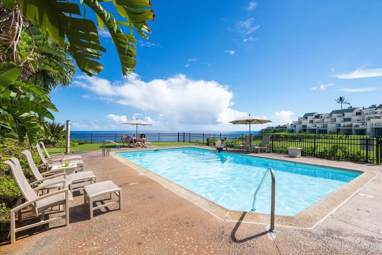 Puu Poa Ocean Bluff Condo, Incredible Views, Walk To Beaches, Pool & Tennis Princeville Estados Unidos