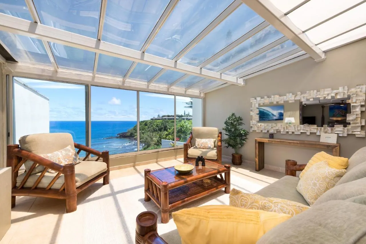 Puu Poa Ocean Bluff Condo, Incredible Views, Walk To Beaches, Pool & Tennis Princeville 0*,  Estados Unidos